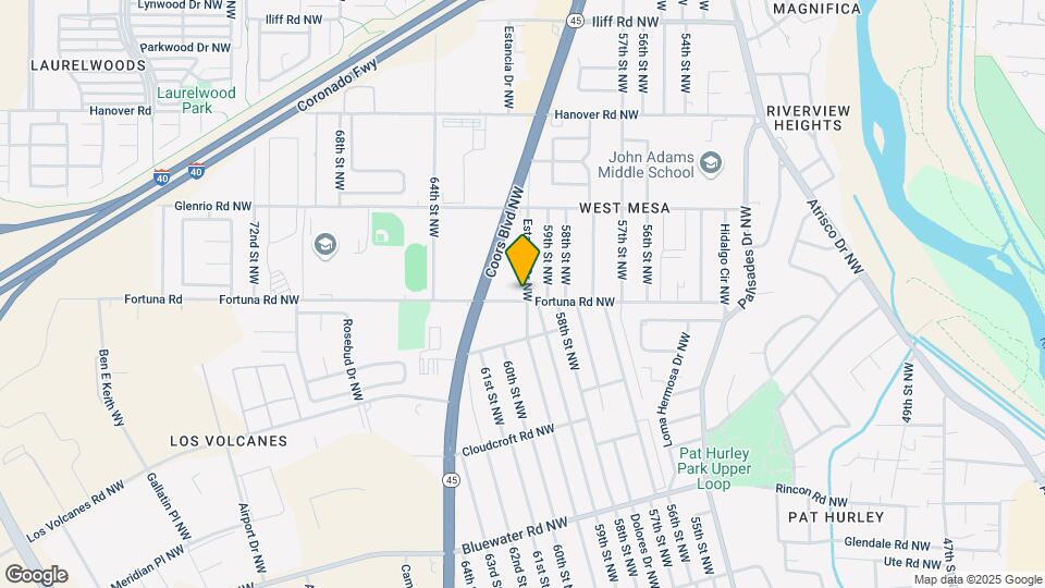 6005 Fortuna Rd NW Mapa y Detalles de la Ubicación