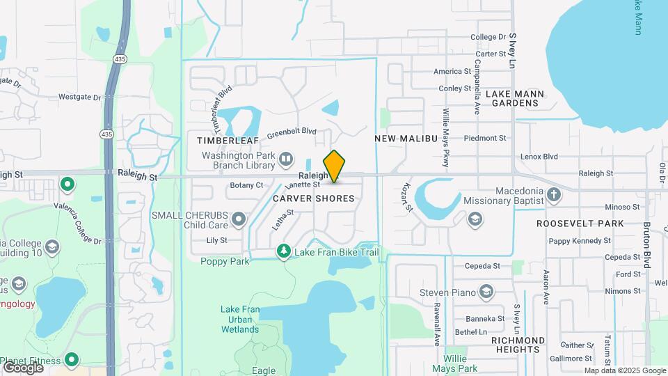 4936 Lanette St Map and Location Details