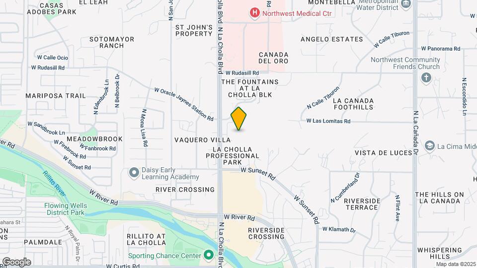 5750 N La Cholla Blvd Map and Location Details