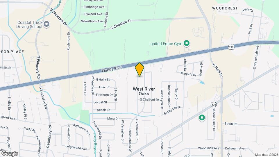 275 W Chalfont Dr Mapa y Detalles de la Ubicación