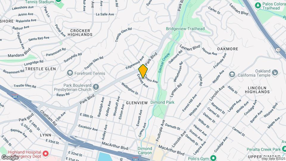 1426 Everett Ave Mapa y Detalles de la Ubicación