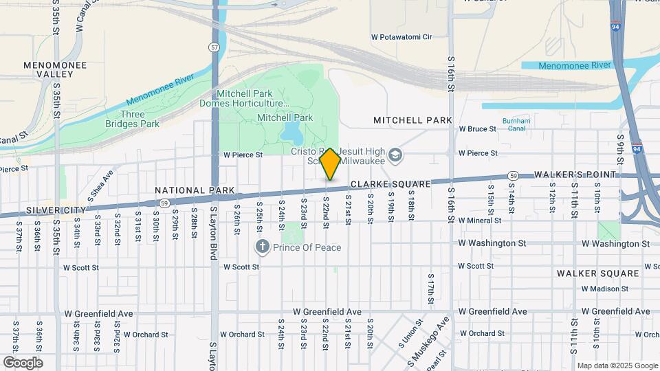 2136 W National Ave Map and Location Details