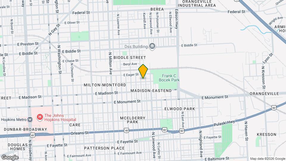 2806 Ashland Ave Map and Location Details