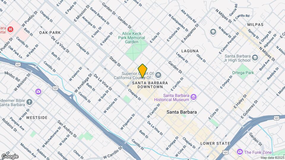 1216 State St Mapa y Detalles de la Ubicación