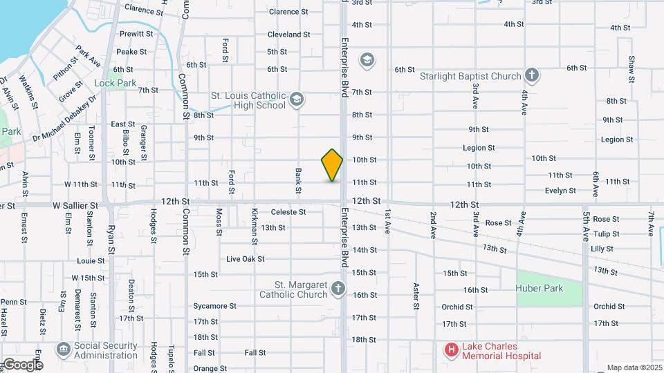 1116 11th St Mapa y Detalles de la Ubicación