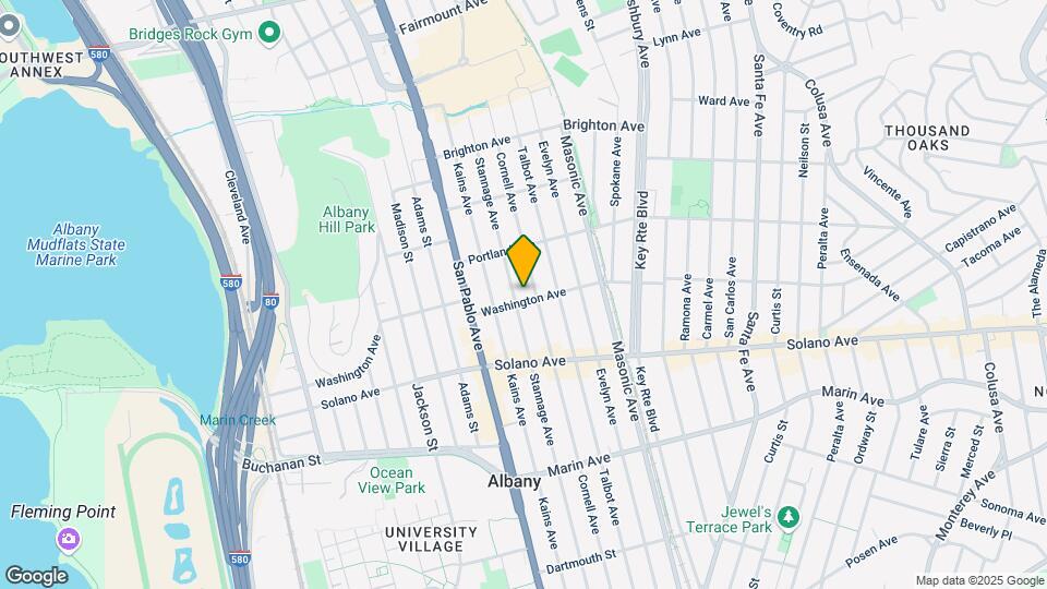 1145 Washington Ave Map and Location Details
