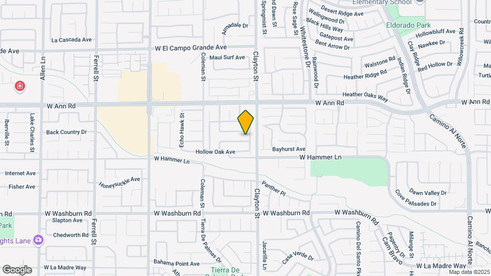 2024 Fountain Valley Way Map and Location Details