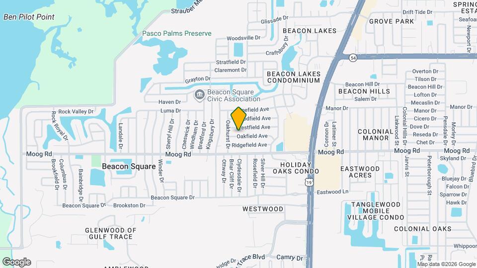 4125 Oakfield Ave Mapa y Detalles de la Ubicación