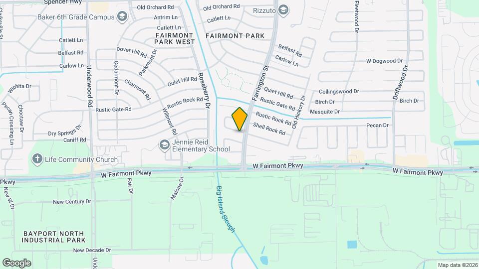 10336 Rocky Hollow Rd Mapa y Detalles de la Ubicación