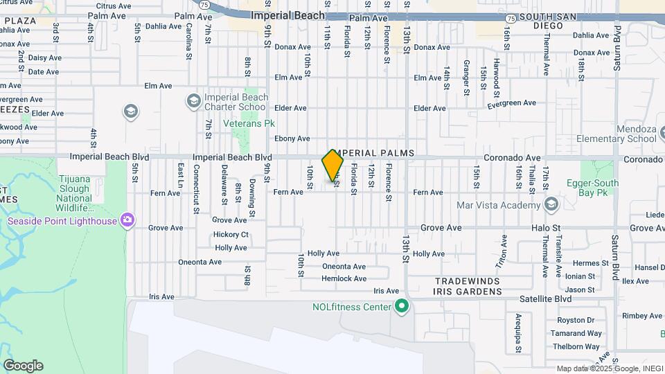 1188 11th St Map and Location Details