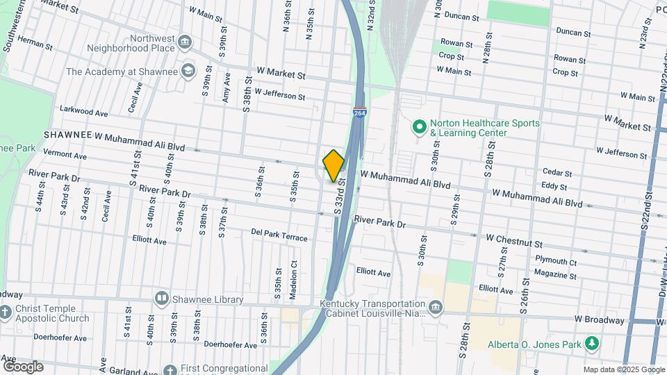 3233 Vermont Ave Map and Location Details