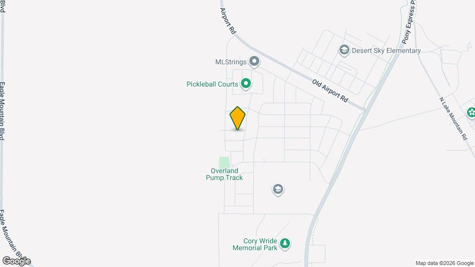 1260 E Packard Dr Map and Location Details