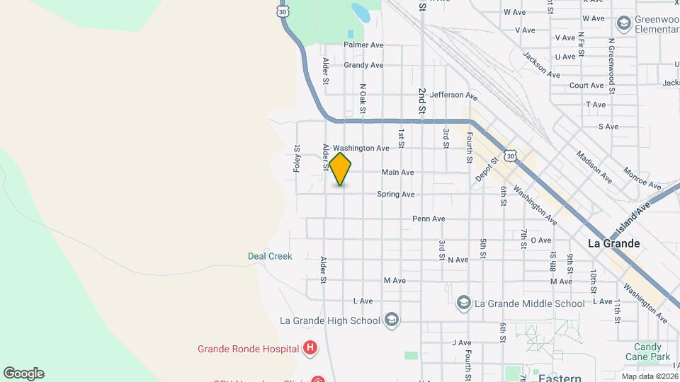 1712 Walnut St Map and Location Details