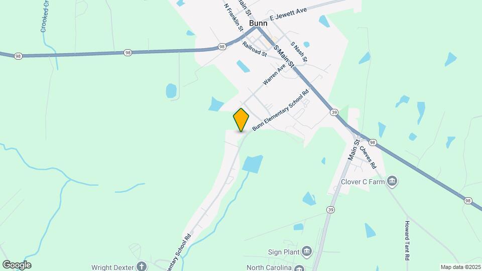 200 Bunn Elementary School Rd Map and Location Details