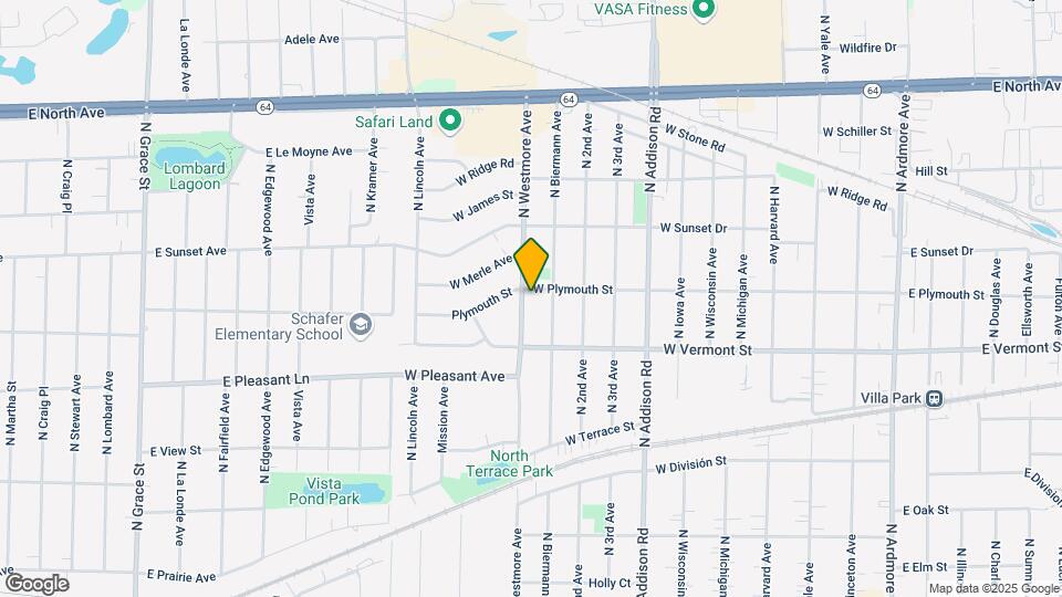 507 N Westmore Ave-Unit -1 Map and Location Details
