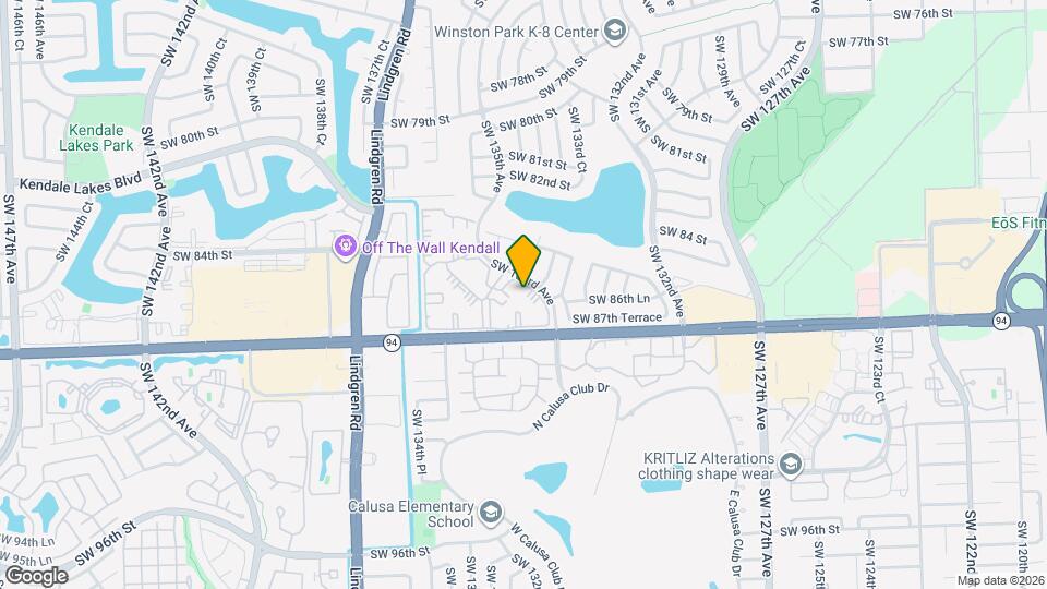 8730 SW 133rd Avenue Rd-Unit -312 Map and Location Details