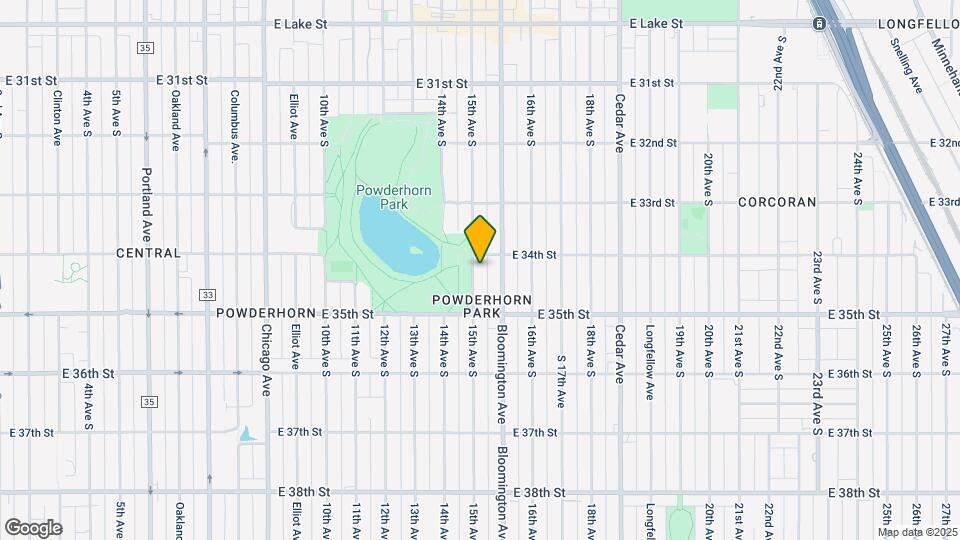 3411 15th Ave S Map and Location Details