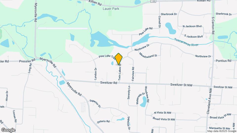 2448 Twin Lakes Dr Map and Location Details