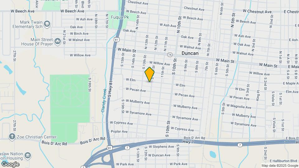 305 S 12th St Map and Location Details