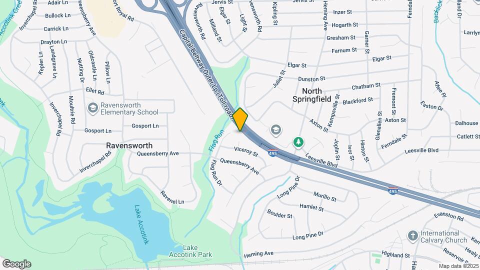 Inside the Beltway Charmer Looks Great! Map and Location Details