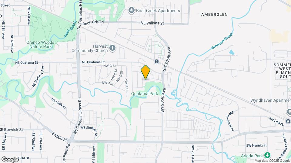20680 NW Sedona Ln Map and Location Details