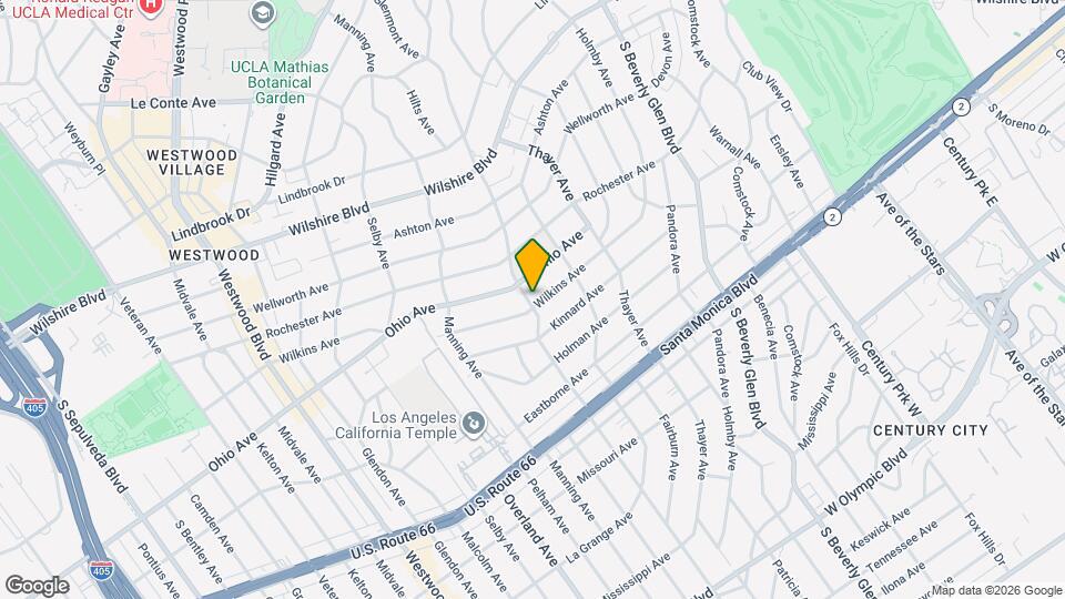 10593 Wilkins Ave Map and Location Details