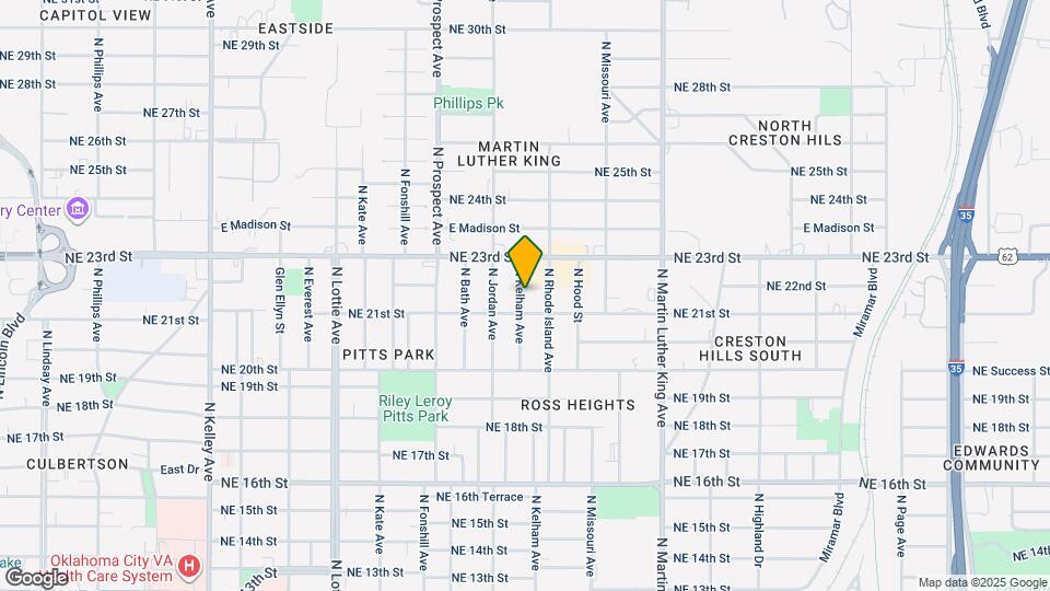 2212 N Kelham Ave Map and Location Details