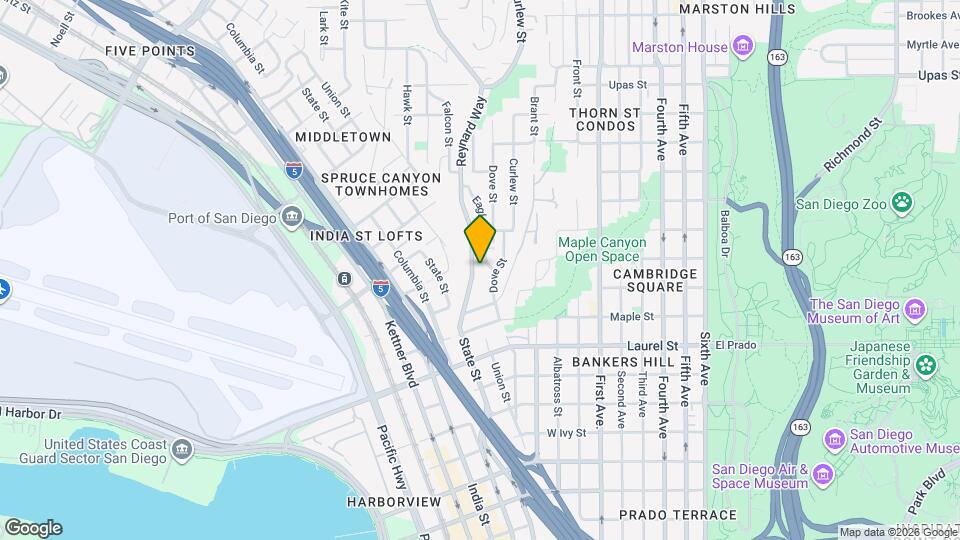 2747 Reynard Way Map and Location Details