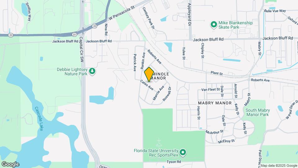 3916 Cates Ave Map and Location Details