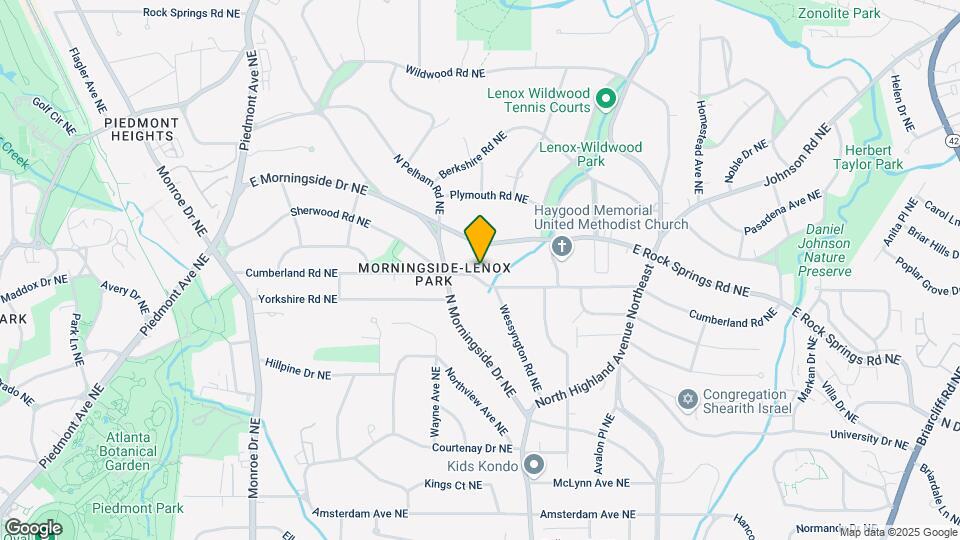 902 Cumberland Rd NE Map and Location Details