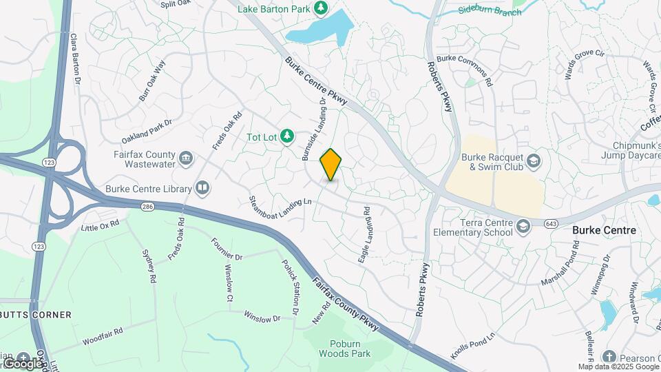 6015 Burnside Landing Dr Map and Location Details