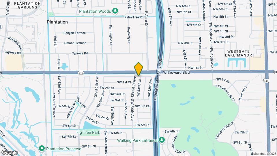 101 SW 53rd Ave Map and Location Details