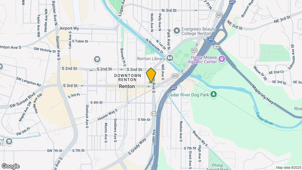 922 S 3rd St Map and Location Details