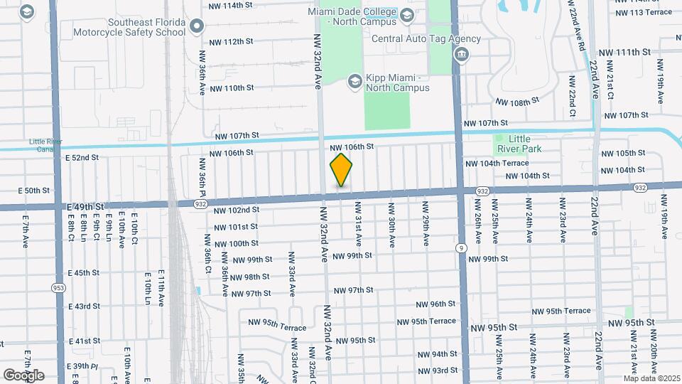3121 NW 103rd St Map and Location Details