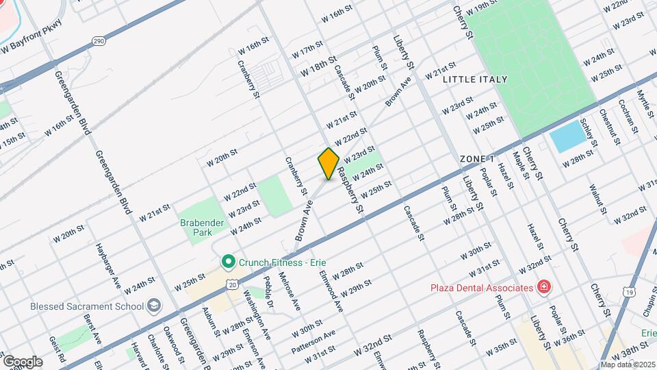 1129 Brown Ave, Unit 2 Map and Location Details