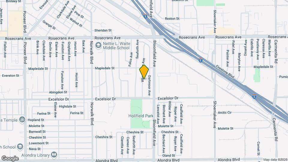 14712 Wheatstone Ave Mapa y Detalles de la Ubicación