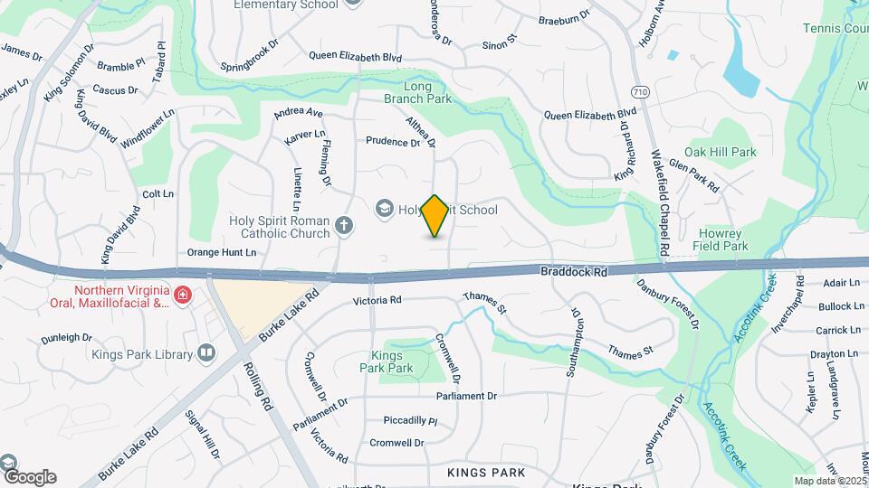 8634 Aberdeen Ct Map and Location Details