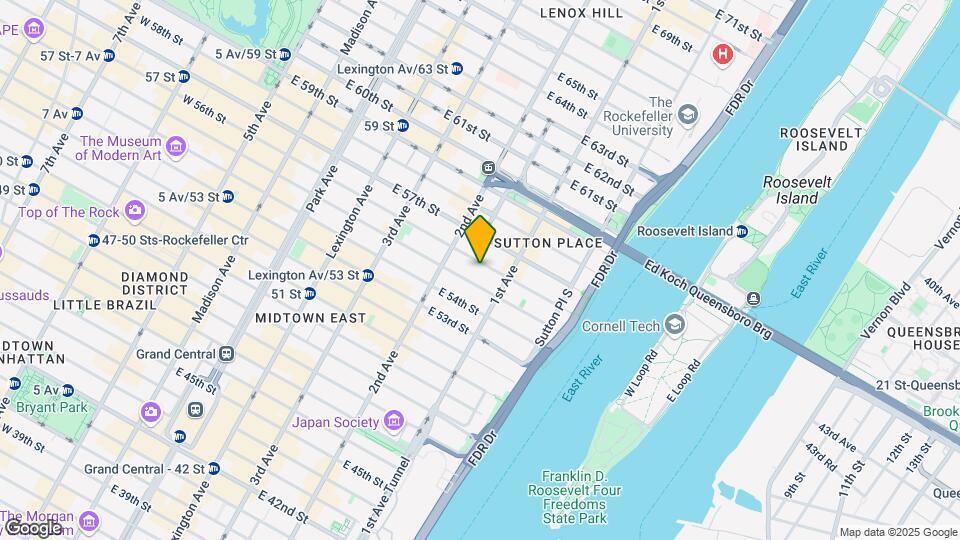 AKA Sutton Place - Furnished Mapa y Detalles de la Ubicación