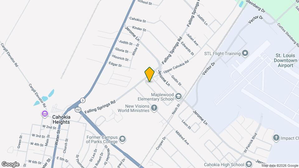 419 Garrison Ave Map and Location Details