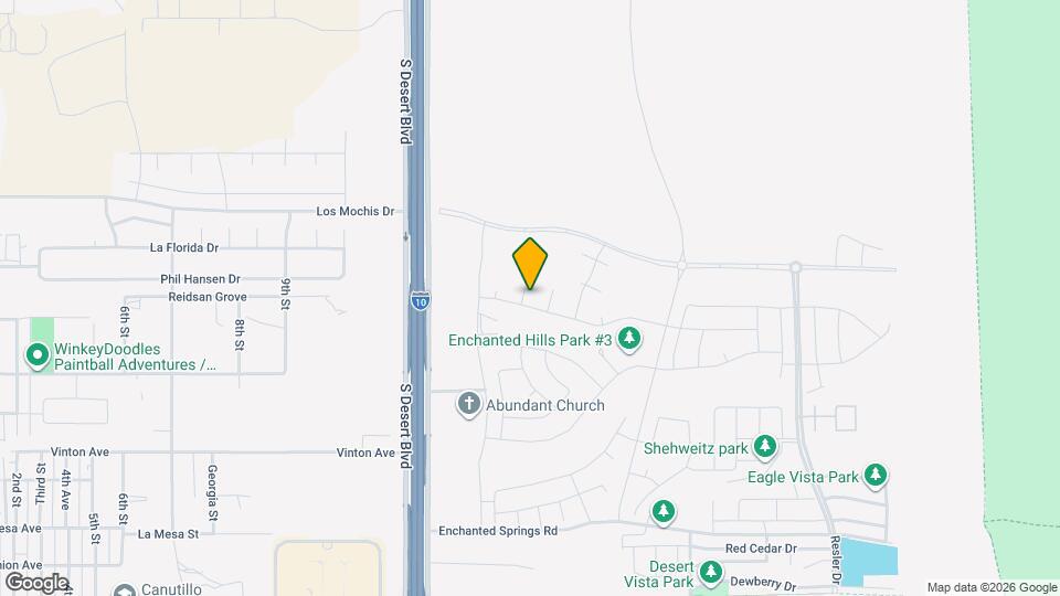 2304 Enchanted Quail Map and Location Details