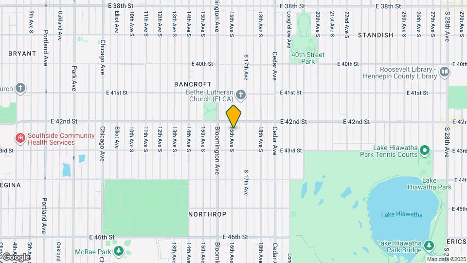 4215 16th Ave S Mapa y Detalles de la Ubicación