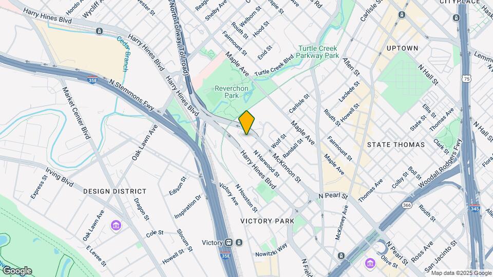 3130 N Harwood St Map and Location Details