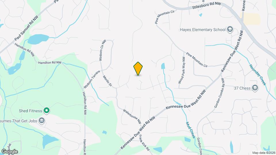 1324 Beaumont Ct NW Mapa y Detalles de la Ubicación