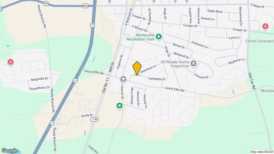 204 Lafollette Dr Map and Location Details