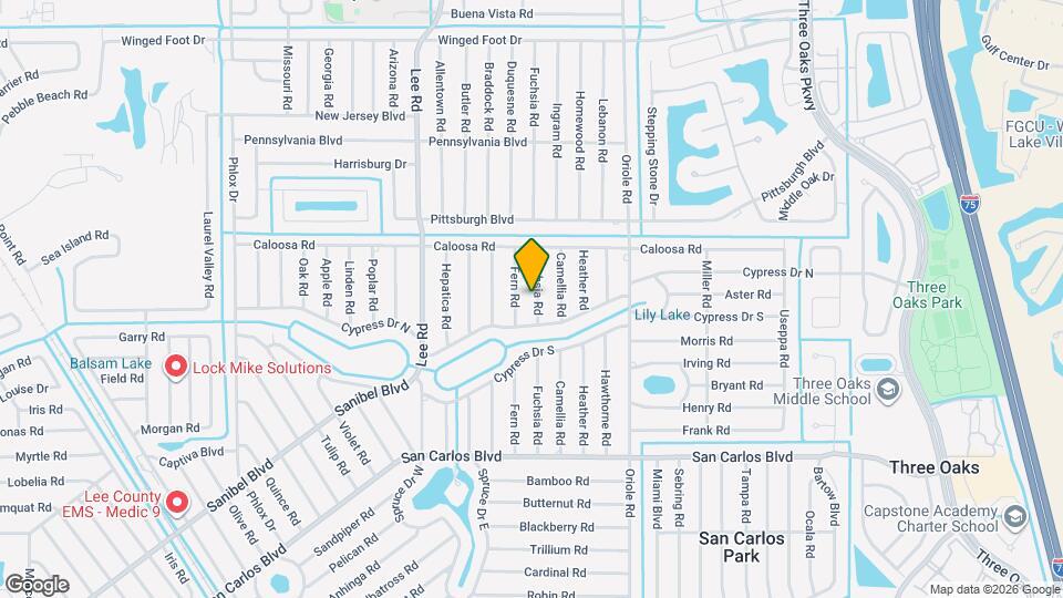 18266 Fuchsia Rd Map and Location Details