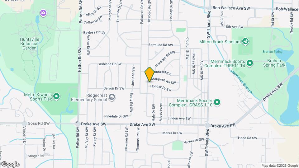 3009 Hillsboro Rd SW Map and Location Details