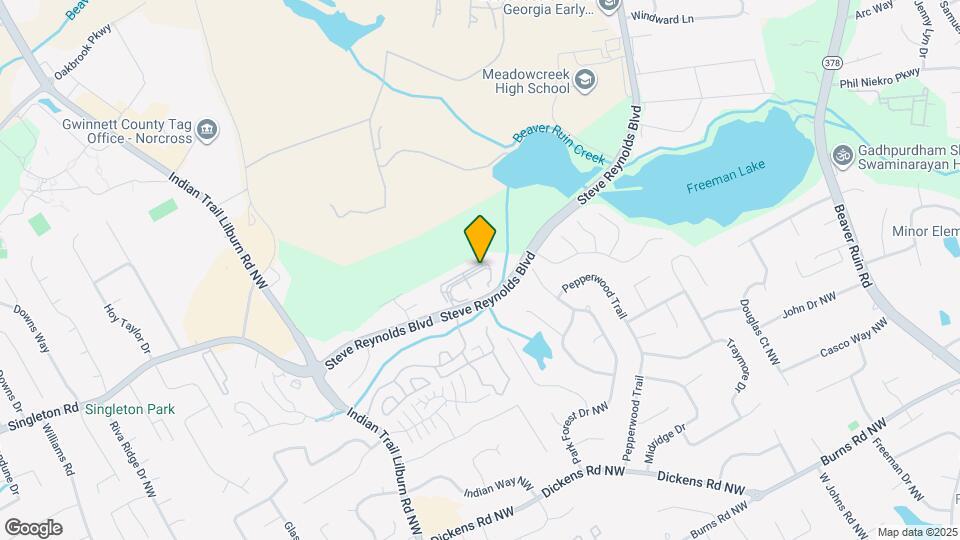 2305 Oak Loch Trace Map and Location Details