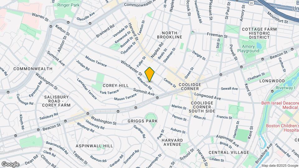 50 Winchester St, Unit 304 Map and Location Details