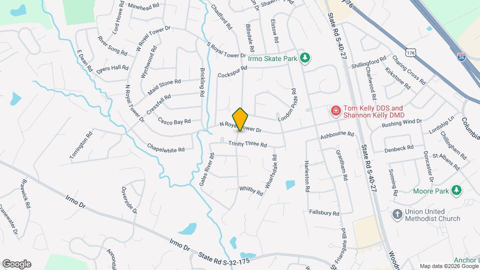 323 Chadford Rd Map and Location Details