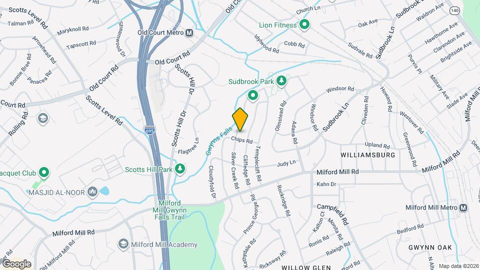 803 Silver Creek Rd Map and Location Details